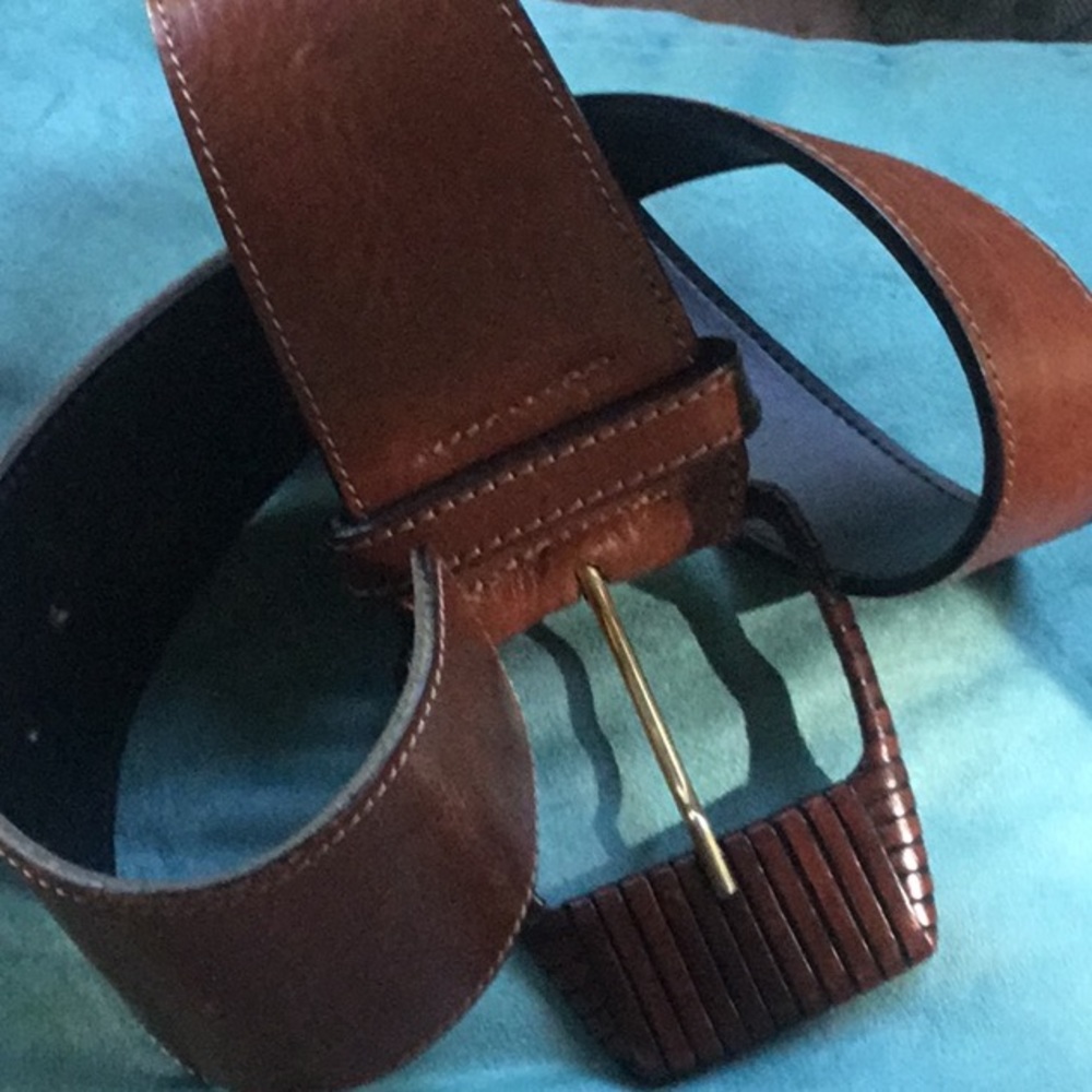Gorgeous leather belt by axcess